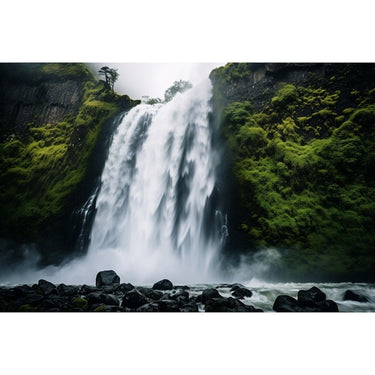 Waterfall Wall canvas